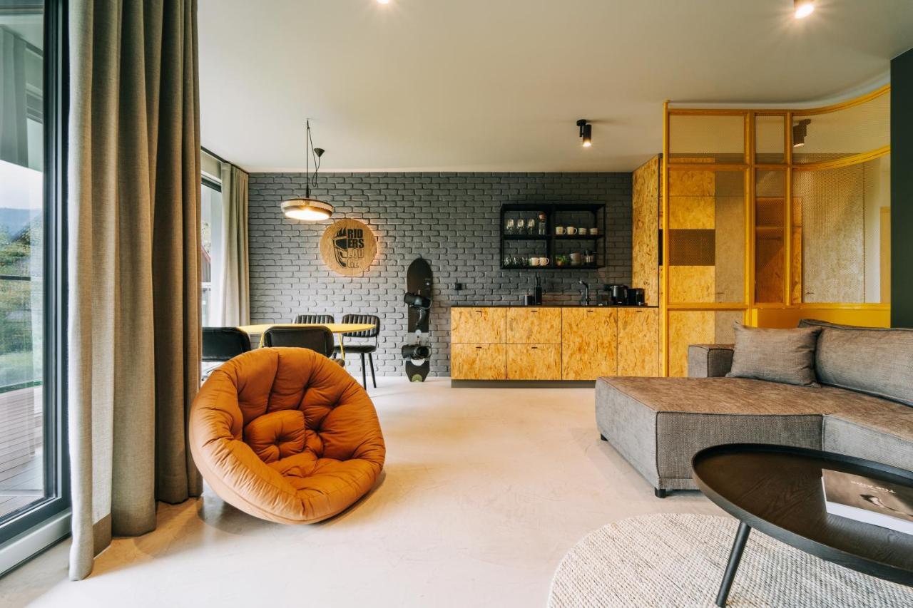 Apartamenty Riders Lodge Szczyrk Kalinowa Kültér fotó
