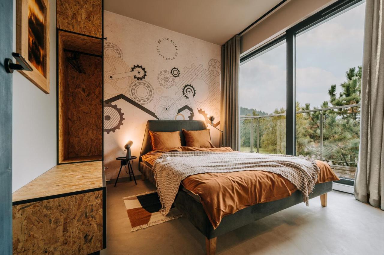 Apartamenty Riders Lodge Szczyrk Kalinowa Kültér fotó