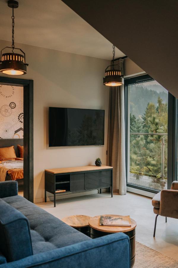 Apartamenty Riders Lodge Szczyrk Kalinowa Kültér fotó
