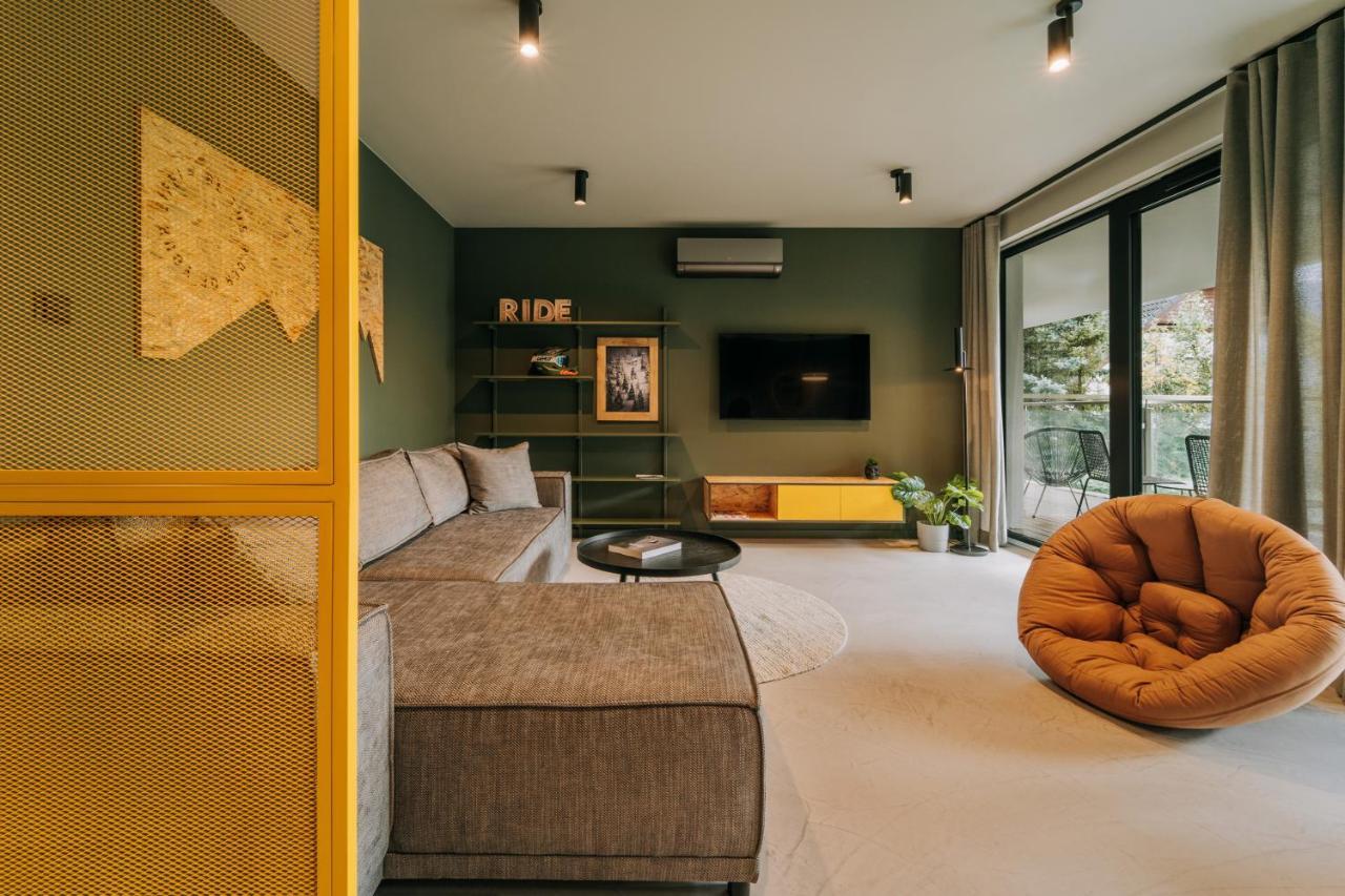 Apartamenty Riders Lodge Szczyrk Kalinowa Kültér fotó